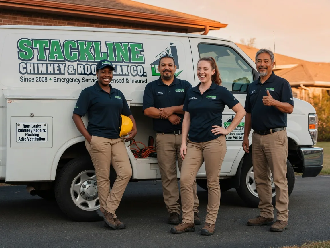 Chimney flashing repair company in Leon, WV